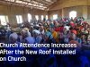 Church Attendence Increases Due to New Roof on Church